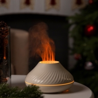 Увлажнитель воздуха Luazon HM-10, эффект пламени, 130 мл, 4,5 Вт, USB, белый Увлажнитель воздуха Luazon HM-10, эффект пламени, 130 мл, 4,5 Вт, USB, белый