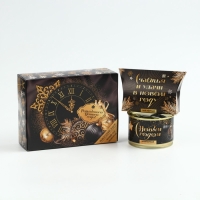 Подарочный набор новогодний &laquo;Роскошного нового года&raquo;: чай, монпансье