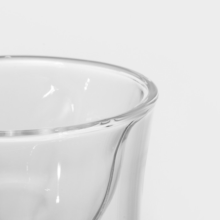 Стакан стеклянный с двойными стенками Magistro &laquo;Женская фигура&raquo;, 150 мл, 8&times;11 см