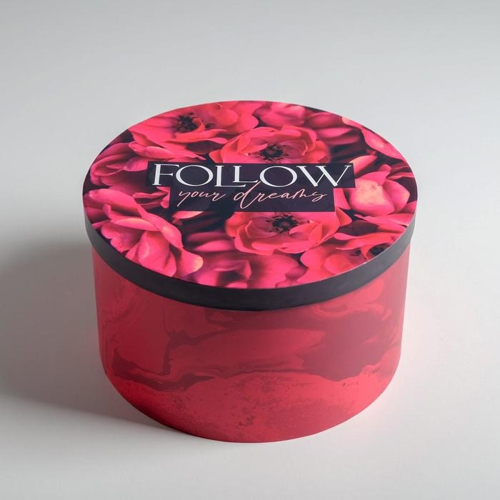 Набор коробок 3 в 1, упаковка подарочная, &laquo;Цветы&raquo;, 18 х 18 х 13‒25 х 25 х 15 см