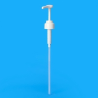 Помпа - дозатор для сиропа, белая, универсальная, (31-32мм) 8 мл