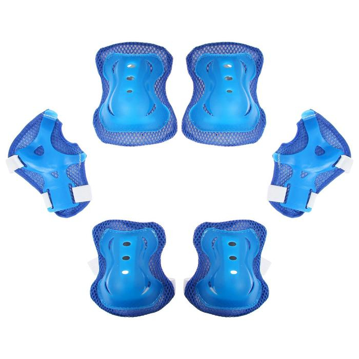 Защита роликовая ONLYTOP OT-2020, р. S, цвет синий