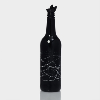 Бутылка стеклянная для соуса и масла &laquo;Марбл&raquo;, 750 мл