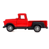 Машина «Ретро пикап», металлическая, инерция, открываются двери, световые и звуковые эффекты, 1:32, цвет красный Машина «Ретро пикап», металлическая, инерция, открываются двери, световые и звуковые эффекты, 1:32, цвет красный