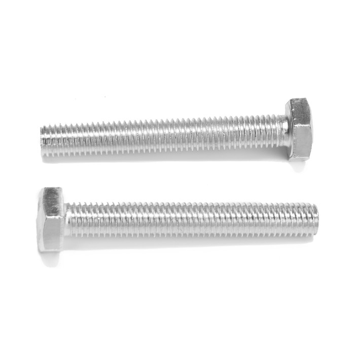 Болт ТУНДРА, оцинкованный, DIN 933, класс прочности 8.8, М10х70 мм, 1 кг Болт ТУНДРА, оцинкованный, DIN 933, класс прочности 8.8, М10х70 мм, 1 кг