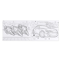 Раскраски набор &laquo;Для мальчиков&raquo;, 4 шт. по 16 стр., формат А4