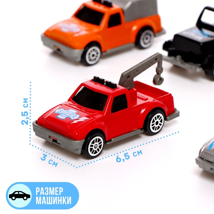 Игровой набор с инерционным транспортом &laquo;Аэропорт&raquo;, МИКС