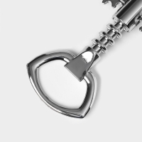 Штопор Доляна «Мастер», 16 см, цвет серебряный Штопор Доляна «Мастер», 16 см, цвет серебряный