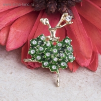 Брошь &laquo;Балерина&raquo; мини, женственность, цвет МИКС (неделимая фасовка 12 шт., цена за шт.)