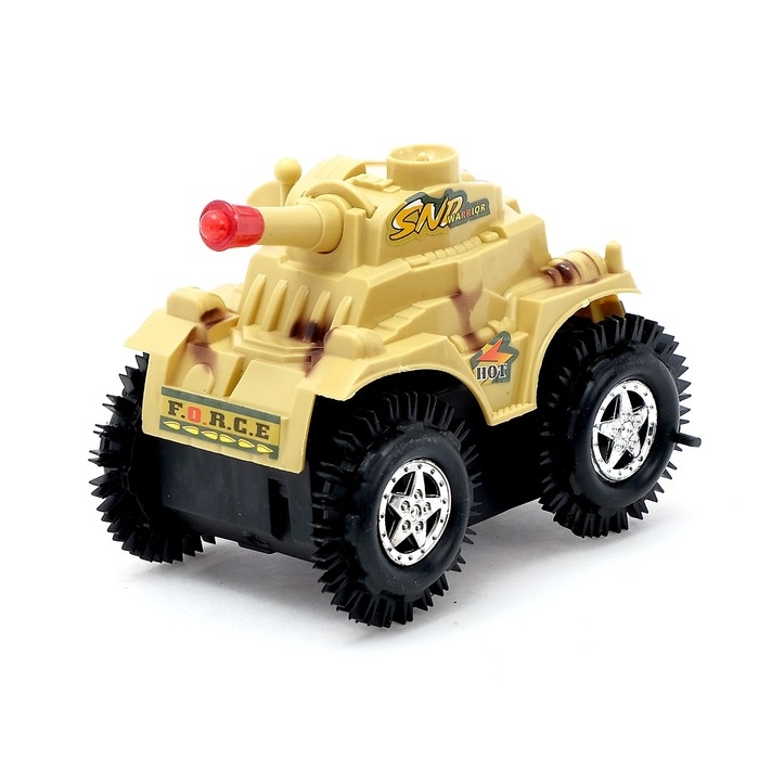 Машина-перевертыш &laquo;Спецназ&raquo;, работает от батареек, цвета МИКС