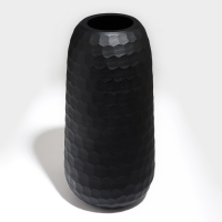 Ваза для цветов &laquo;Сара&raquo; из черного стекла 31 х 15 х 15 см