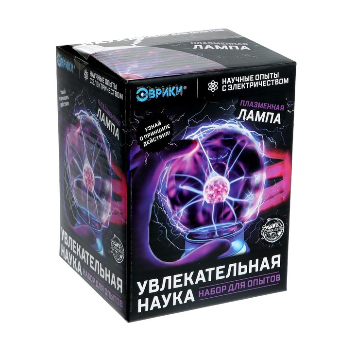 Набор для опытов &laquo;Увлекательная наука, плазменная лампа&raquo;