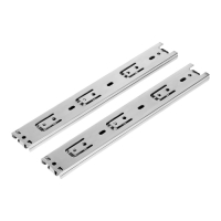 Шариковые направляющие, L=250 мм, Н=35 мм, толщина 0,6 мм. 2 шт. Шариковые направляющие, L=250 мм, Н=35 мм, толщина 0,6 мм. 2 шт.