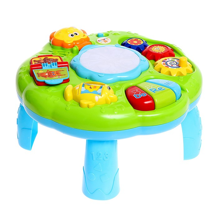 Развивающий столик &laquo;Весёлая игра&raquo;, 3 в 1, световые и звуковые эффекты