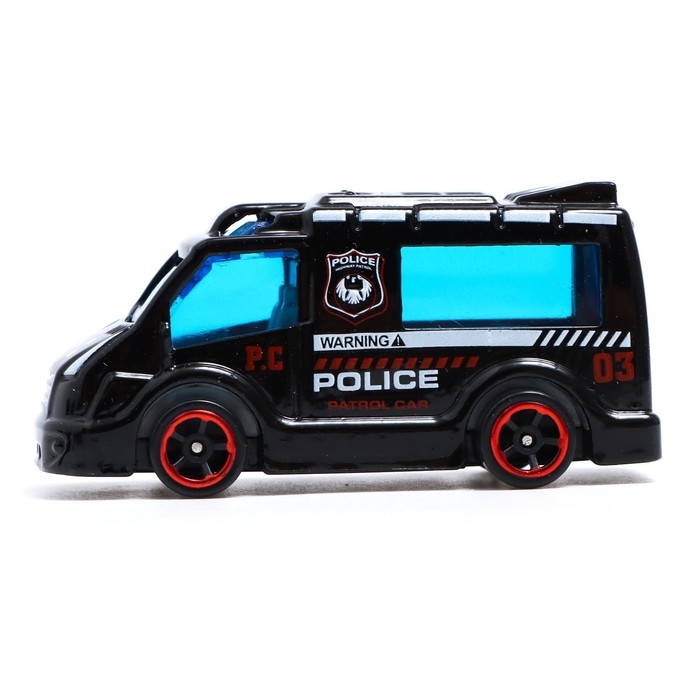 Набор металлических машин &laquo;Полиция&raquo;, 6 шт.