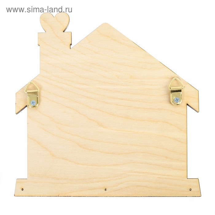 Ключница настенная &laquo;Хорошо быть дома&raquo;.