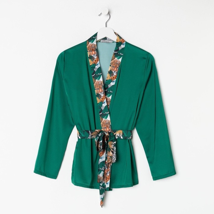 Жакет женский, зеленый, р-р 44