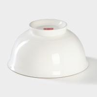 Миска фарфоровая &laquo;Золотая линия&raquo;, 700 мл, цвет белый