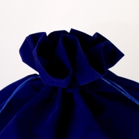 Подарочный мешок &laquo;Подарок от Деда Мороза&raquo;, 60 х 40см, синий бархат