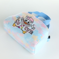 Сумка детская для девочки на молнии, регулируемый ремень, цвет голубой Сумка детская для девочки на молнии, регулируемый ремень, цвет голубой