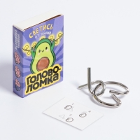 Головоломка &laquo;Прокачай мозги&raquo; металл, МИКС