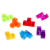 Конструктор магнитный &laquo;Магический куб&raquo;, 7 деталей, 54 задания
