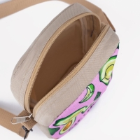 Сумка «Авокадо», отдел на молнии, цвет розовый Сумка «Авокадо», отдел на молнии, цвет розовый