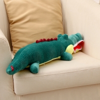 Мягкая игрушка &laquo;Крокодил&raquo;, 80 см, цвет темно-зелёный, на замке