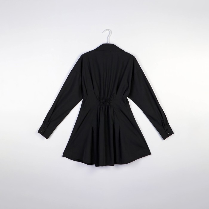 Платье-рубашка SL, 44, чёрный