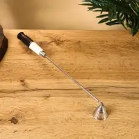 Гаситель для свечей с ручкой "Тихий вечер" латунь 36 см