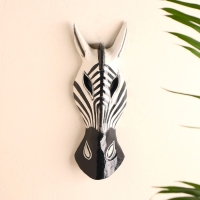 Маска дерево "Зебра" 30х11х4,5 см Маска дерево "Зебра" 30х11х4,5 см