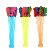 Водные бомбы &laquo;Шар&raquo;, 3 насадки, 37 шаров, цвета МИКС