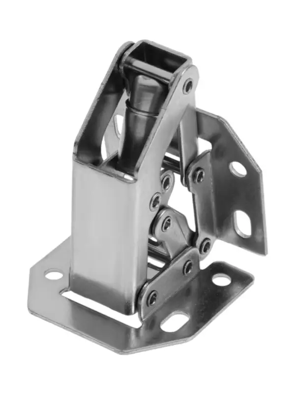 Петля мебельная ТУНДРА, накладная, универсальная, без врезки, набор 8 шт