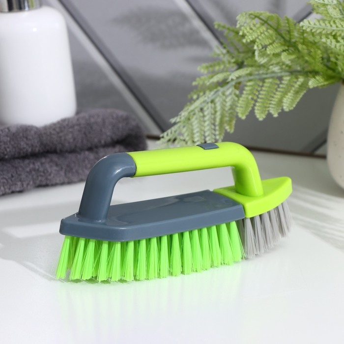 Щётка - утюжок двойная Доляна &laquo;Трансформер&raquo;, 17&times;4,5&times;7,5 см