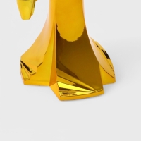 Башня пивная &laquo;Вавилон голд&raquo;, 3 л, ёмкость для льда, подсветка, пластик, золотистый