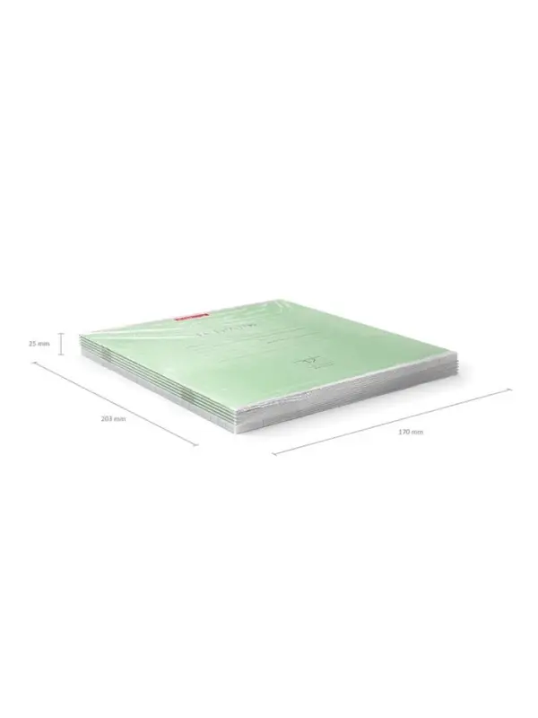 Тетрадь 12 листов в клетку, ErichKrause &laquo;Классика&raquo;, зелёная