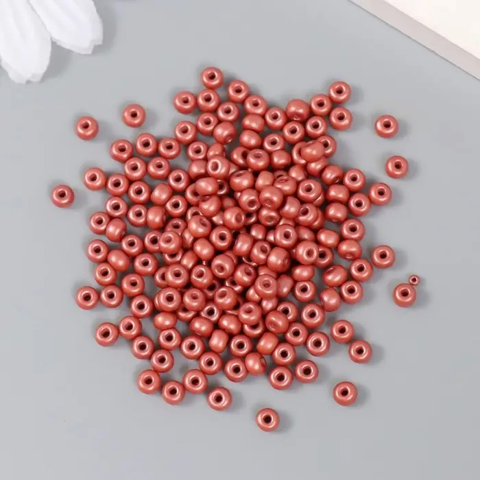 Бисер стекло 6/0 "Коралловый риф" 15 гр