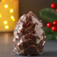 Свеча декоративная &laquo;Шишка новогодняя&raquo;, 6&times;7.5 см