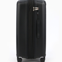 Чемодан 28", PP, 49*30*76, отд на молнии, код замок, 4 колеса, черный