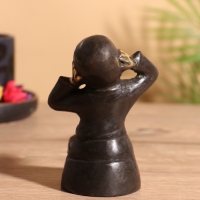 Сувенир бронза "Монах" 7х6х10 см