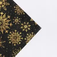 Упаковочная бумага на новый год тишью &laquo;С Новым годом&raquo;, 50 х 66 см