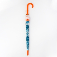 Зонт - трость полуавтоматический «Настроение», 8 спиц, R = 45/52 см, D = 104 см, цвет МИКС Зонт - трость полуавтоматический «Настроение», 8 спиц, R = 45/52 см, D = 104 см, цвет МИКС