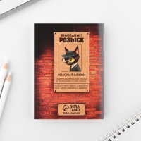 Подарочный набор блокнот А6, 32 листа и волшебная ручка &laquo;Настоящему шпиону&raquo;