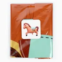 Воздушный шар фольгированный 54" "Лошадка" под воздух, цвет коричневый