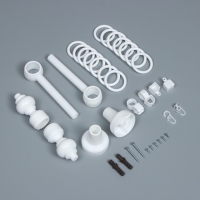 Карниз двухрядный, 160 см, цвет белый