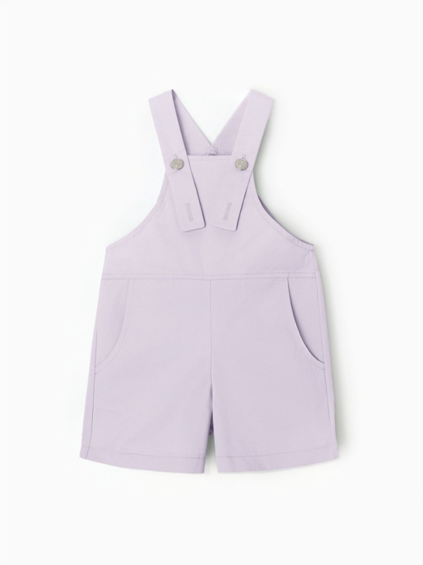 Комбинезон детский MINAKU: Jeans collection, цвет лавандовый, рост 122 см
