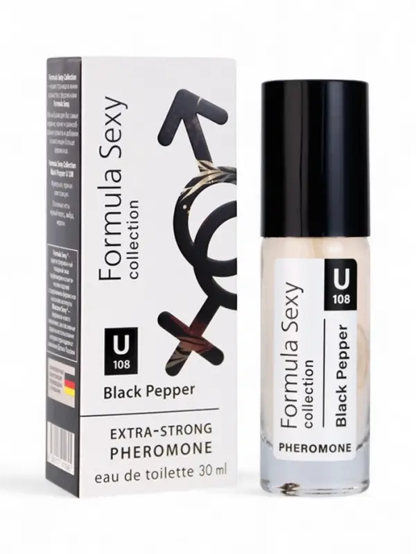 Туалетная вода женская с феромонами Formula Sexy collection Black Pepper U108, 30 мл