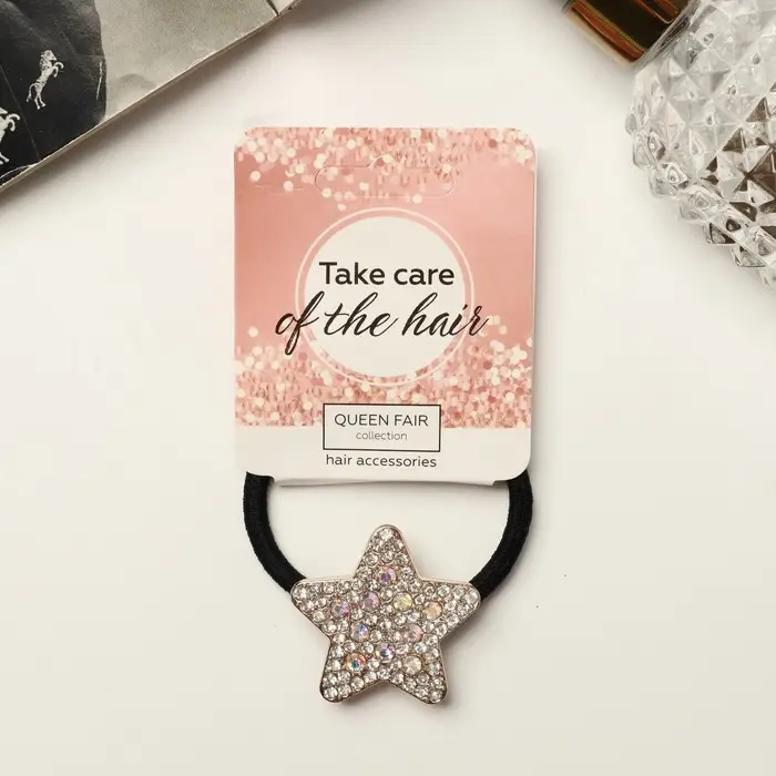 Резинка для волос &laquo;Алдона&raquo;, мерцание звезда