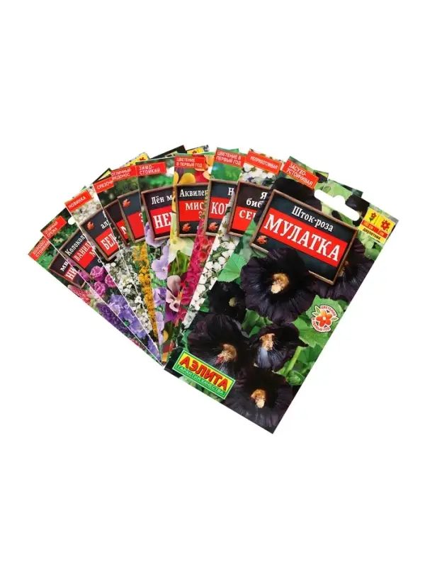 Набор Семена цветов многолетних (218584649) ВБ