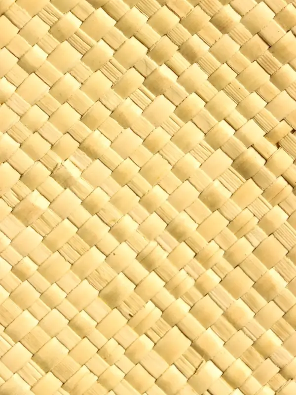 Сумка плетёная из пандана, 27&times;17&times;40 см, бежевая